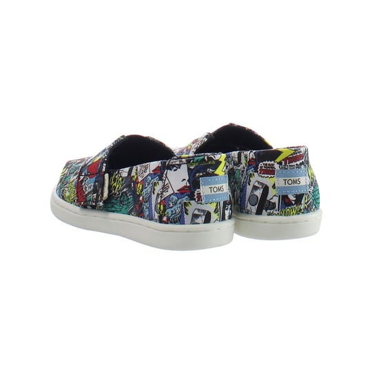 Toms Classic Marvel Print Multicolor Kids Plimsolls