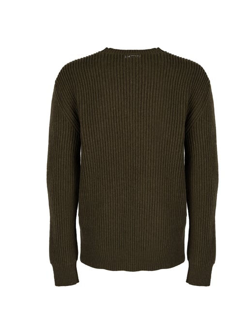 Les Hommes Pullover Men's Green - Image 5