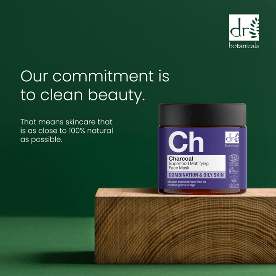 Dr Botanicals Houtskool Superfood Matterend Gezichtsmasker 60ml - Image 3