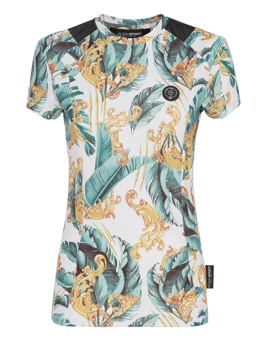 T-shirt med rund halsringning - Image 2