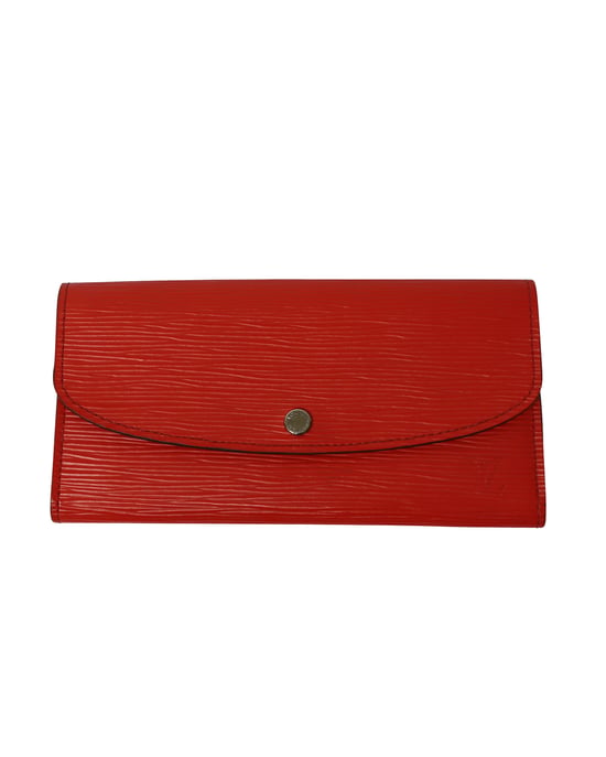 Louis Vuitton Sarah Long Wallet in Red Epi Leather - Image 1
