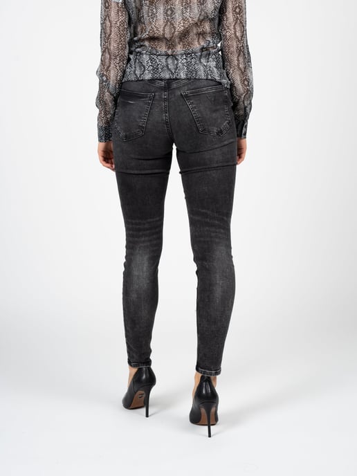 Guess Trousers Jeansowe Woman's Black - Image 5