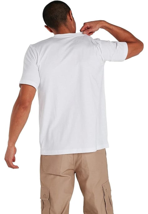 Berghaus Mens Organic Big Logo T-Shirt in White - Image 2