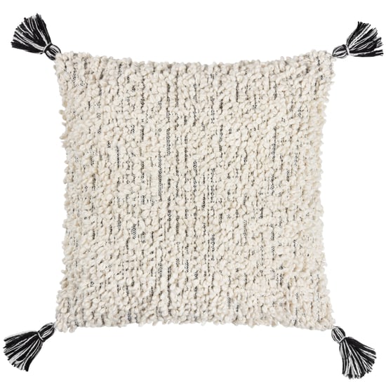 Hoem Cambre Boucle Tasselled Cushion Cover - Image 1