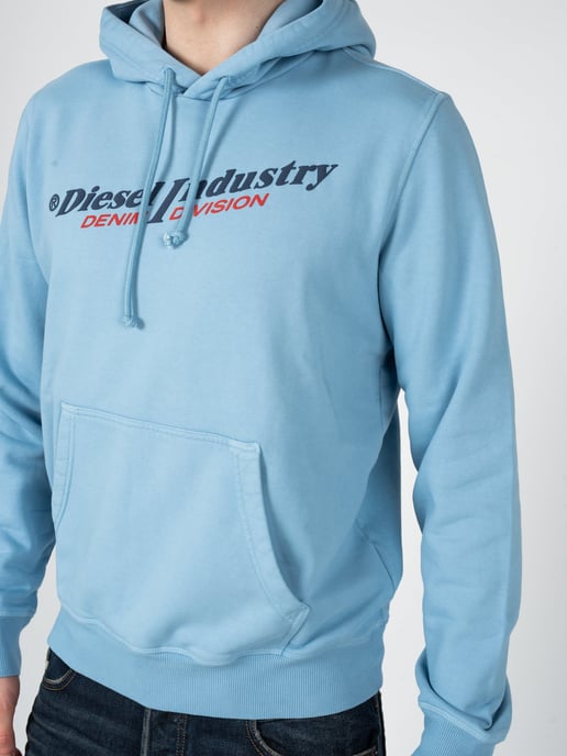 Diesel Sweatshirt S-Girk Herr Blå - Image 1