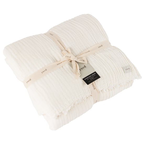 Yard Lark Crinkle Cotton Fringed Throw - Image 1