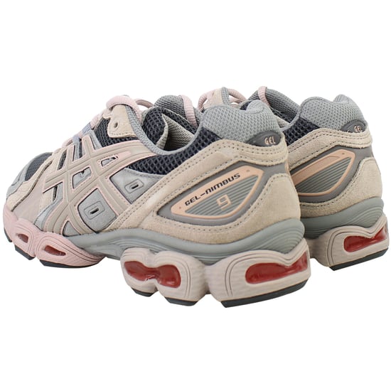Asics Gel-Nimbus 9 Mens Grey Trainers - Image 2