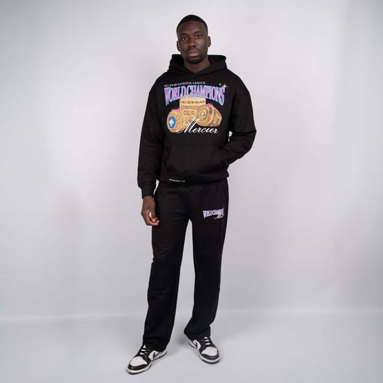 Men's Mercier Champions Ring Hoodie in Black