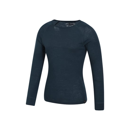 Mountain Warehouse Mens Merino Wool Thermal Top (Dark Grey)