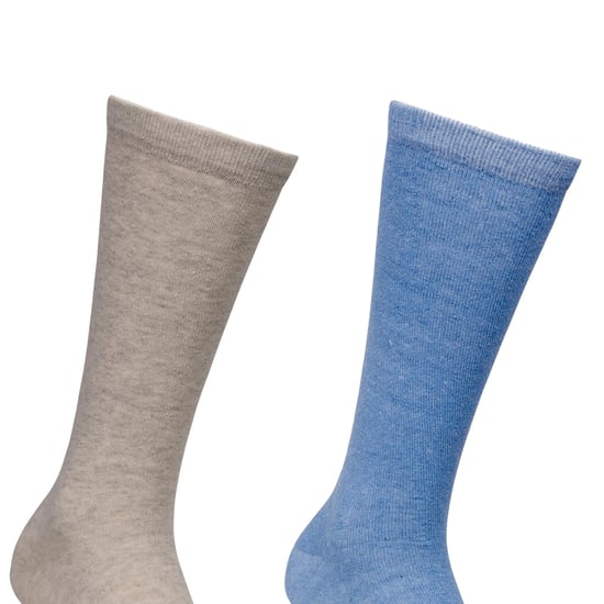 Trespass Unisex Vuxna Heathan-strumpor (Förpackning med 3) (Havremjölk/Kräm/Stormblå) - Image 3
