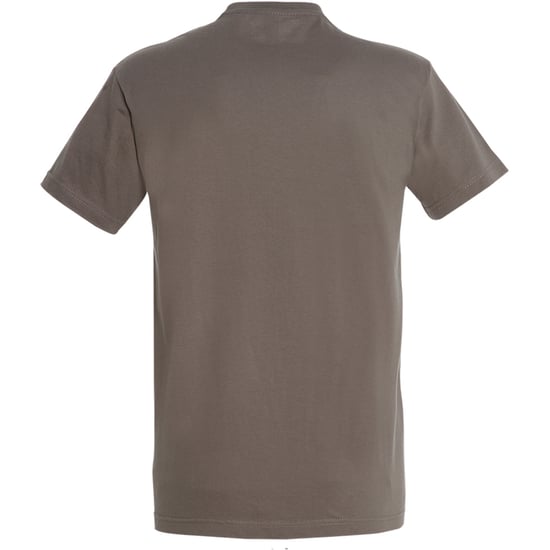 SOLS Mens Imperial Heavyweight Short Sleeve T-Shirt (Zinc) - Image 2