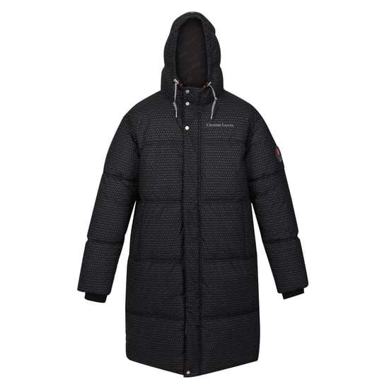 Regatta Mens Christian Lacroix Gordes Printed Padded Jacket (Black)