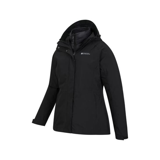 Mountain Warehouse Womens/Ladies Alaskan 3 in 1 Padded Jacket (Black)