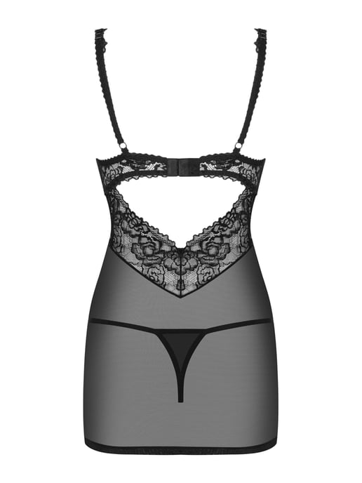 867 Chemise & Thong Set