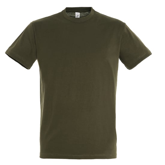 SOLS Mens Regent Short Sleeve T-Shirt (Army) - Image 1