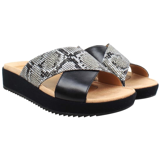 Vionic Hayden Snake Womens Black Sandals - Image 4