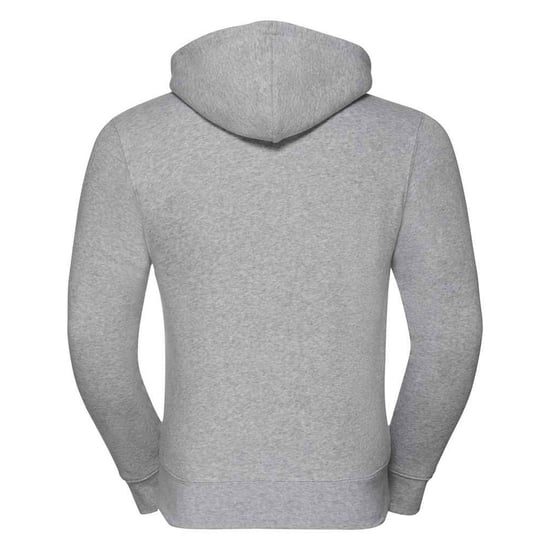 Russell Mens Authentic Hooded Sweatshirt (Light Oxford) - Image 2