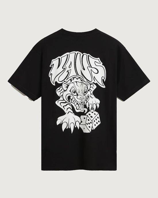 VANS Prowler Short Sleeve T-Shirt in Black - Image 2