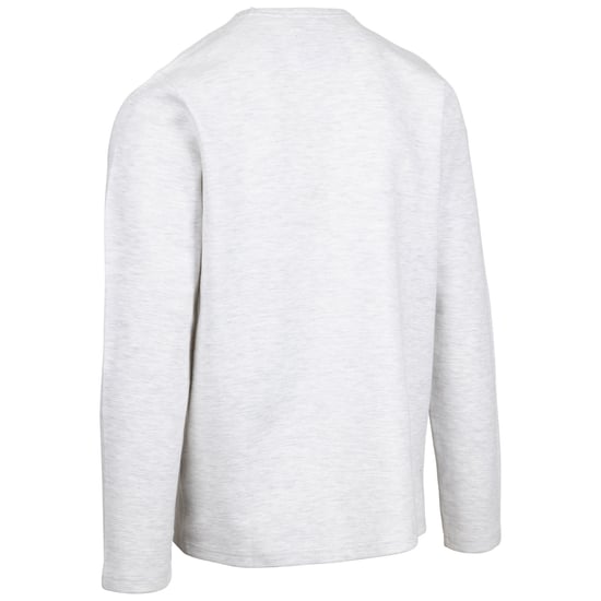 Trespass Mens Calverley Sweatshirt (Off White Marl)