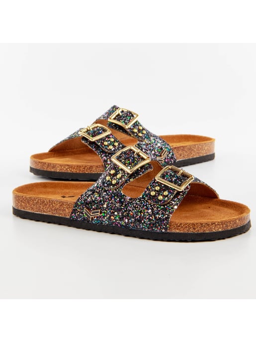Kaporal women's rhinestone clogs - Image 2