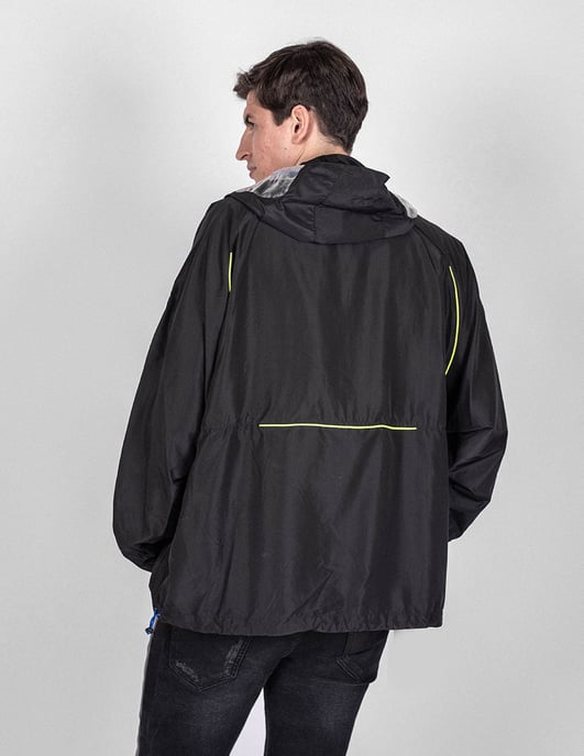 Les Hommes Jacket K Way Men's Black - Image 4