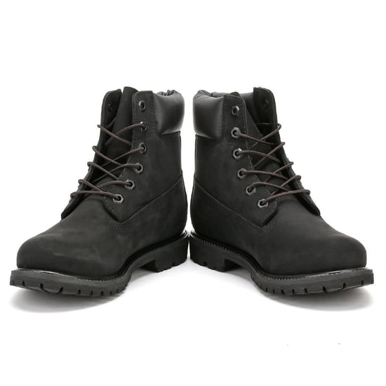 Timberland Dam 6 Inch Premium Svart Nubuck Läder Kängor - Image 5