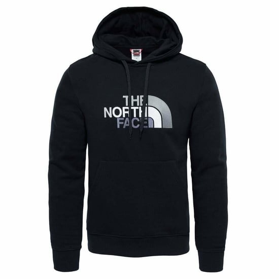The North Face Mens Drew Peak Embroidery Overhead Hoodie Black