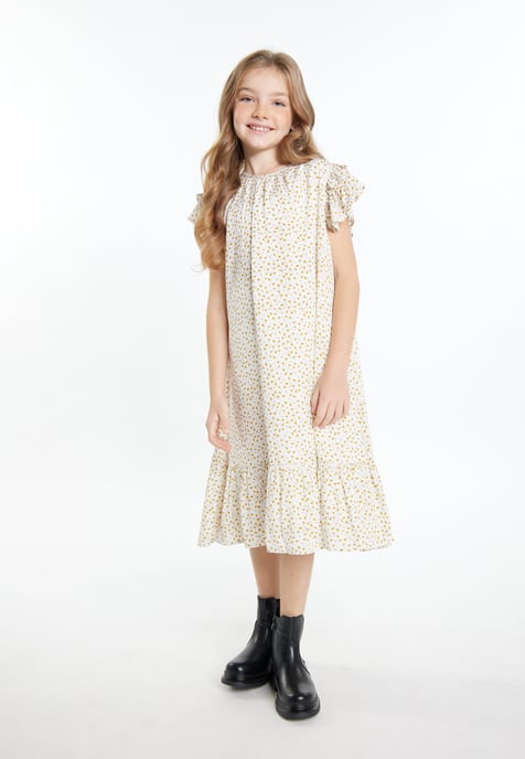 Dreimaster Dress mustard - Image 2