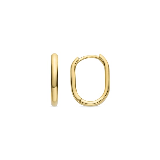 Luxenter Wiselu earrings finished in 18K yellow gold plating