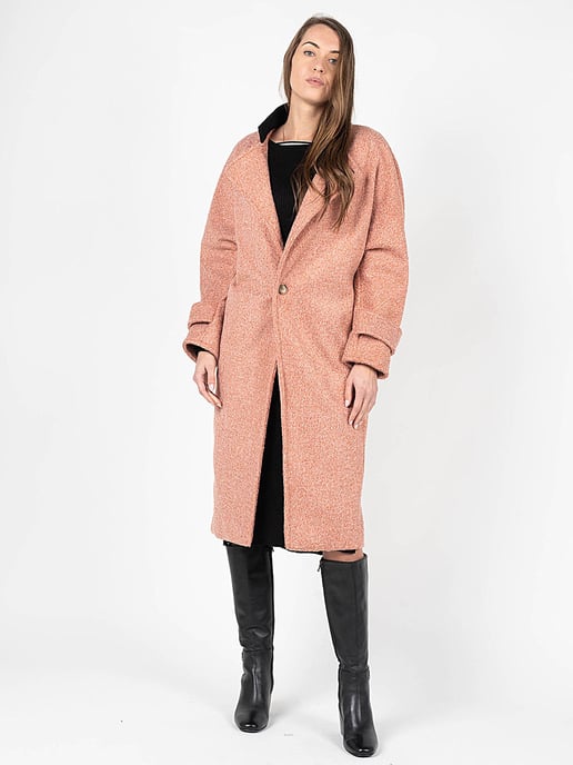 Silvian Heach Coat Woman's Pink - Image 2