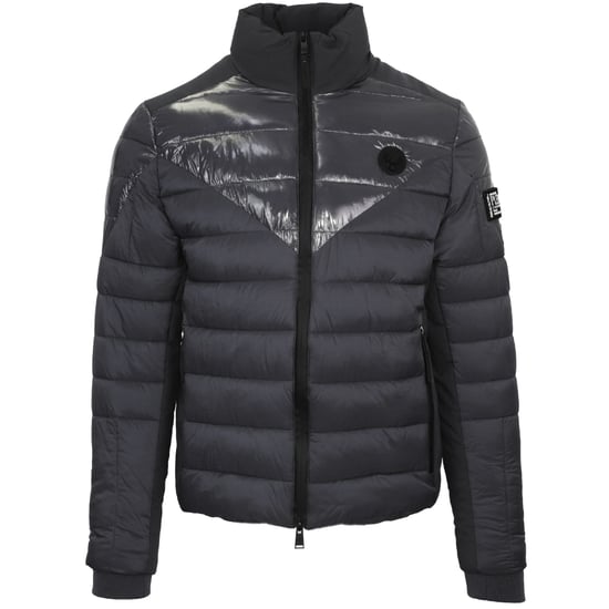 Plein Sport Plain Quilted Grey Jacket - Image 1