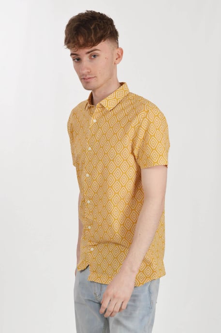 Short Sleeve Linen Shirt