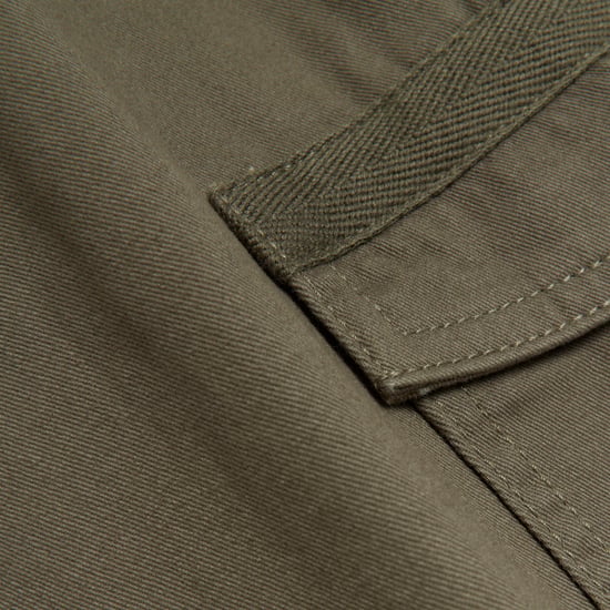 River Island Womens Cargo Trousers Petite Khaki Belted Utility