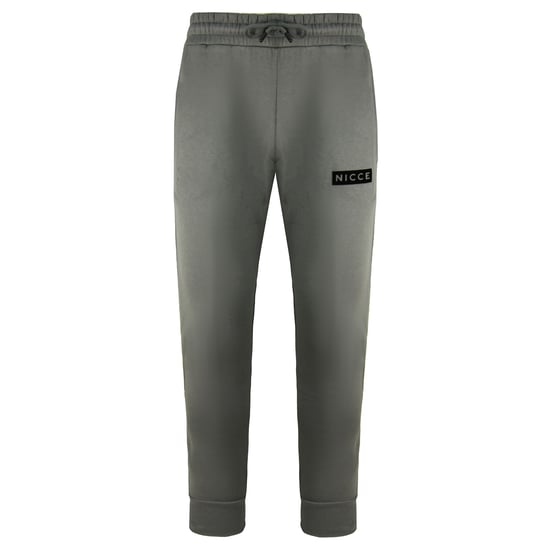 Nicce Stretch Waist Grey Mens Crib Joggers 211 1 04 03 0329