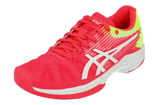 Asics Solution Speed FF Dames Tennischoenen Indoor Roze Trainers - Image 1