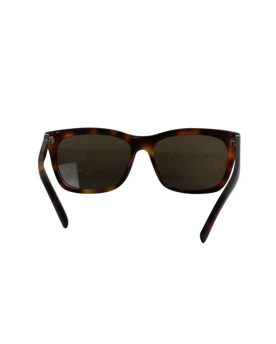 Gucci GG0449S Men's Rectangular Tortoise Shell Sunglasses in Brown Acetate - Image 4