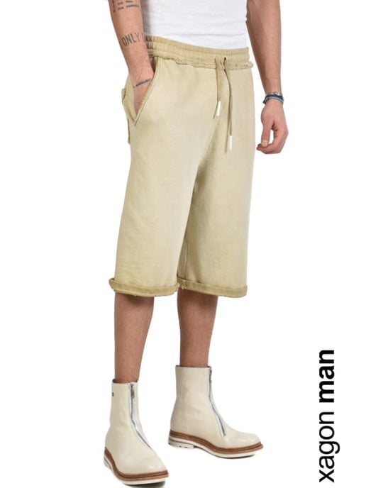 Xagon Man Shorts Men's Beige - Image 2