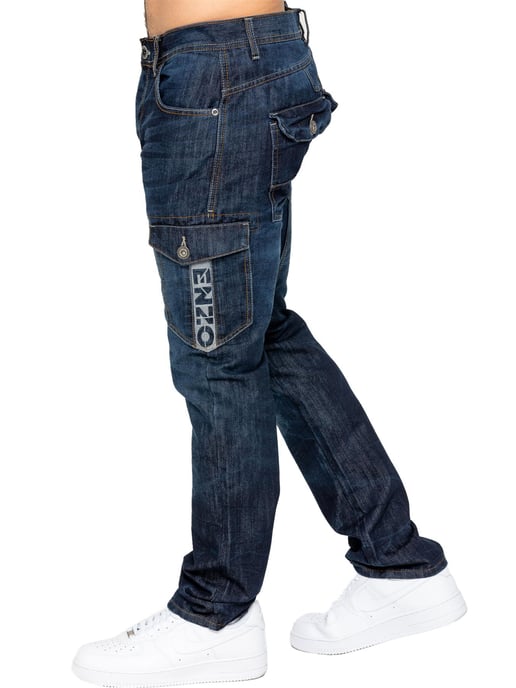 Enzo | Mens Straight Leg Jeans