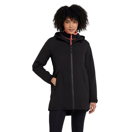 Mountain Warehouse Womens/Ladies Hilltop II Waterproof Jacket (Black)
