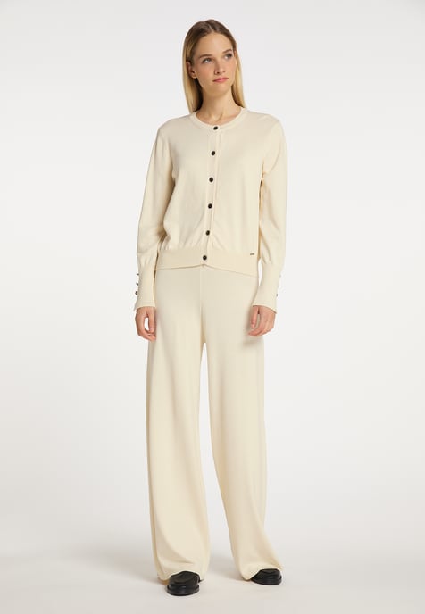 Dreimaster Vest Dames wolwit - Image 2