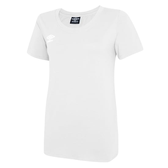 Umbro Womens/Ladies Club Leisure T-Shirt (White/Black) - Image 1