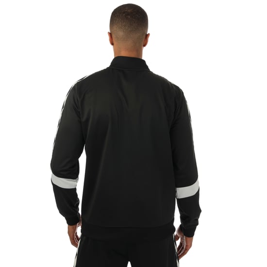 Men's Umbro Diamond Taped Tricot Track Top in Black