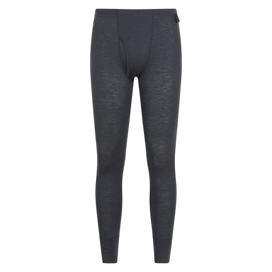 Mountain Warehouse Mens Merino Wool Bottoms (Dark Grey) - Image 1