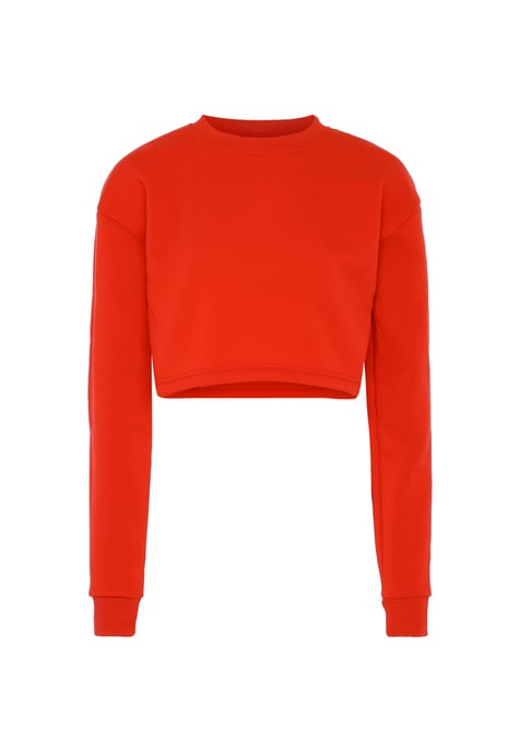 Mymo Sweatshirt Dames rood - Image 1
