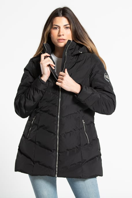 Longline Puffer Jacket