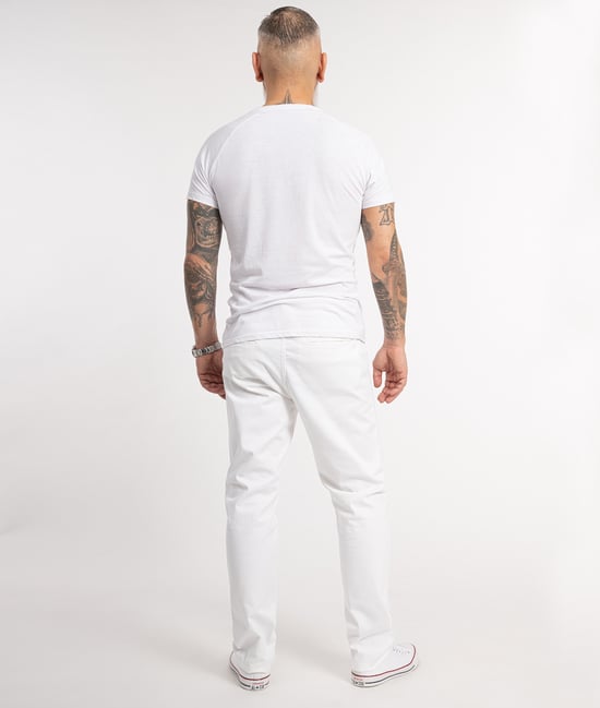 Indumentum Stoffhose Weiß - Image 5