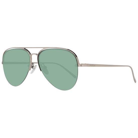 Furla Gold Unisex Sunglasses