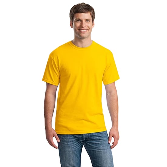 Fruit Of The Loom | Kortärmad t-shirt med rund hals för herrar - gul (5-pack) - Image 1