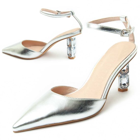 Montevita Heel Shoe Festshoe10 In Silver - Image 1