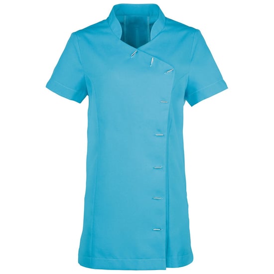 Premier Womens/Ladies Orchid Short-Sleeved Tunic (Turquoise) - Image 1
